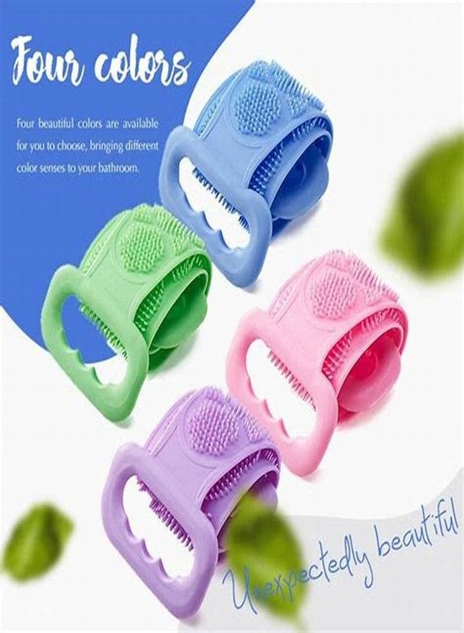 LIRABS Double Sided Soft Silicone Body Scrubber Bath Belt for Men and Women (Pack of 1 Piece) - Image 4