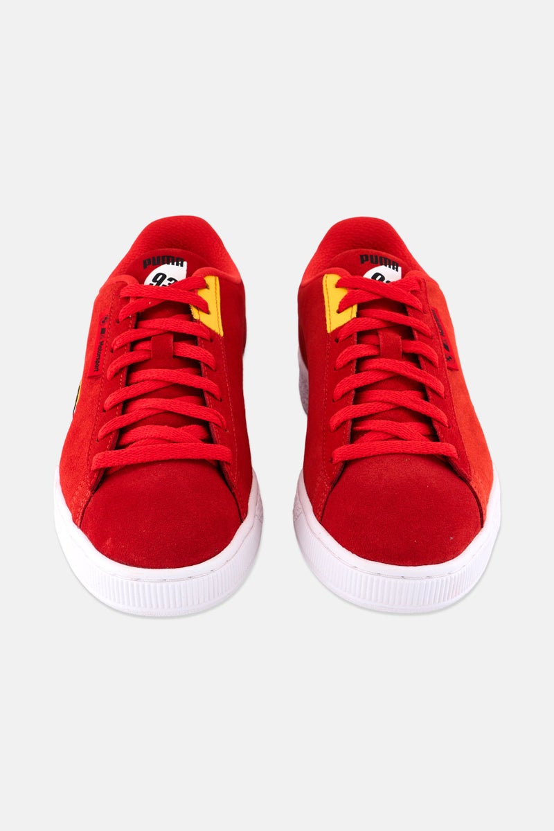 PUMA أحذية بومة x بي إم دبليو للرجال، حذاء خارجي مزود بأربطة، أحمر - Image 4