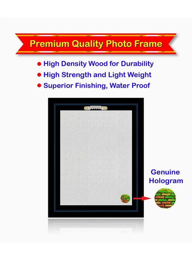Pavan Photo Laminations لوحة جدارية مصورة لراما هانومان جي هانومانجي جاي باجرانجبالي مؤطرة لتزيين المنزل (خشب، غير لامع، ذهبي، حجم كبير، 10 × 12 بوصة) R770M - Image 3