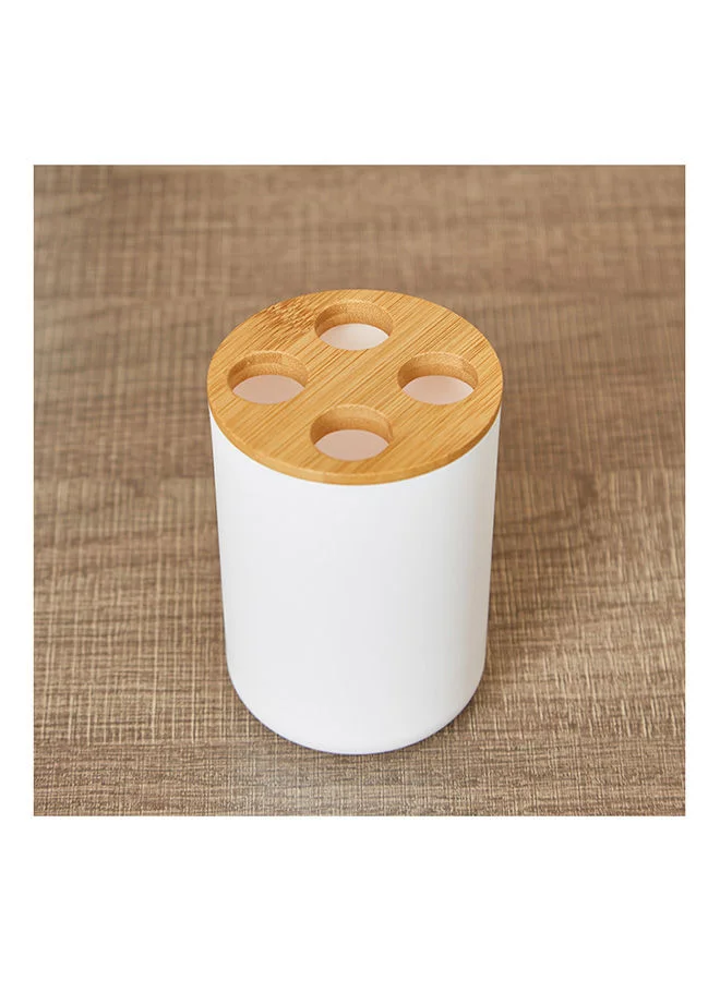 Home Box Hugo Toothbrush Holder 10.5 x 7.2 x 7.2 cm