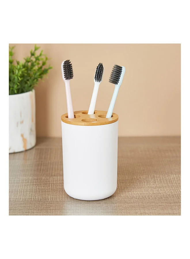 Home Box Hugo Toothbrush Holder 10.5 x 7.2 x 7.2 cm