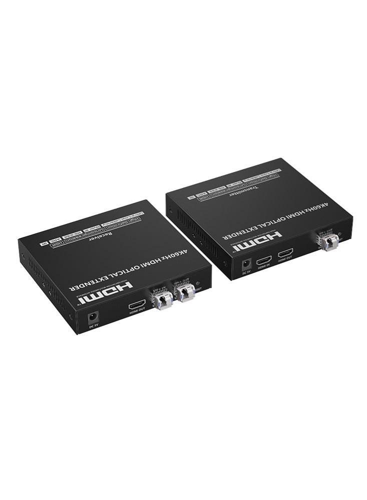 لينكينج موسع HDMI عبر الألياف الضوئية لمسافة 40 كم بدقة 4K@60Hz بدون ضغط مع دعم الكاسكيد من Lenkeng - Image 1