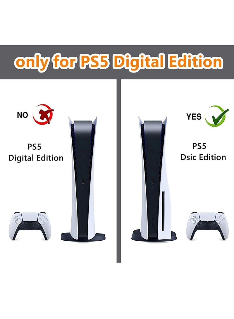 Skin for PlayStation 5 Disc Edition, Sticker for PS5 Vinyl Decal Cover for Playstation 5 Controller - Image 4