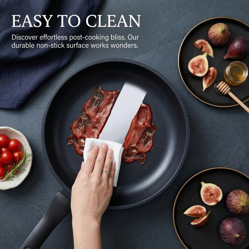 Legacy Culinaryware Nonstick Frying Pan Skillet,8 Inch Frying Pan Skillet,Egg pans,Omelette Pan,PFOA Free,Kitchen Pots Induction Pot - Image 2