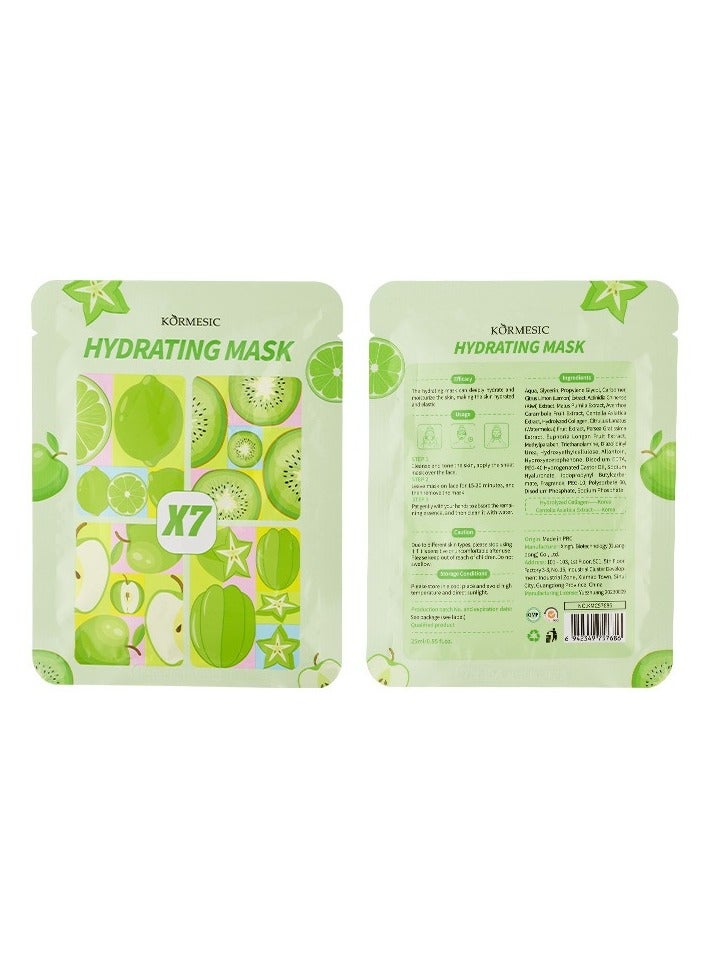 Kormesic قناع ترطيب الوجه 25 مل - 5 عبوات - ترطيب عميق وتغذية - Image 1