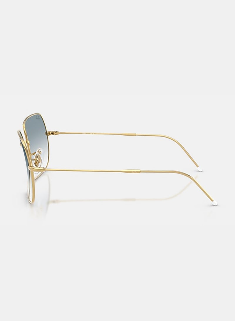 راي بان Women Women Full Rim Square Sunglasses 0RBR0104S 54 - Image 3