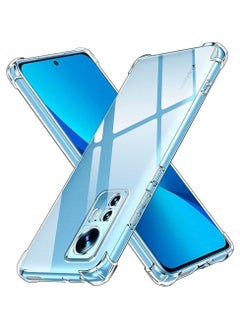Generic For Xiaomi 12T Pro Clear Back Cover Case Ultra Clear Best Camera Protection- Clear  - Image 1