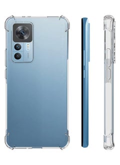 Generic For Xiaomi 12T Pro Clear Back Cover Case Ultra Clear Best Camera Protection- Clear  - Image 2