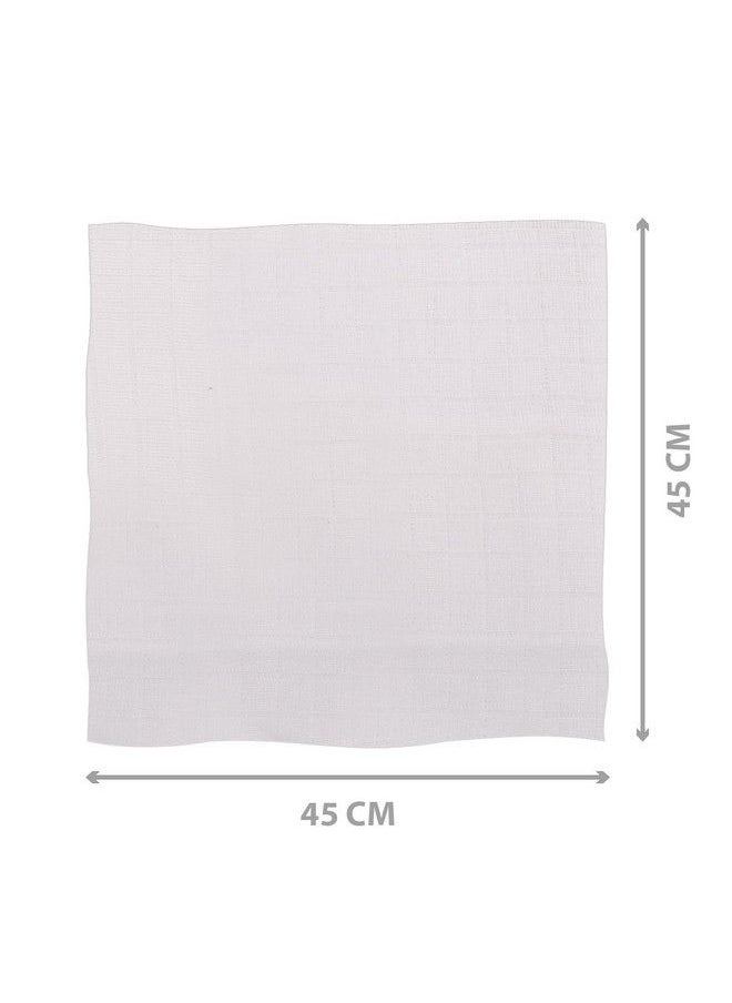 Reusable Muslins Squares Pack Of 5 (45Cm X 45Cm) White - pzsku/Z4D5E67484EA3D67D28E8Z/45/_/1692273826/3447bb7e-1857-44a3-9794-5457ddf4a3d7