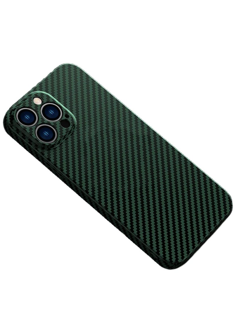 ELTRAZONE Personality Handsome Light Thin Carbon Fiber Pattern PC Phone case Compatible with iPhone 15 Plus Unique Comfortable Cool Shockproof Back Cover - Image 1