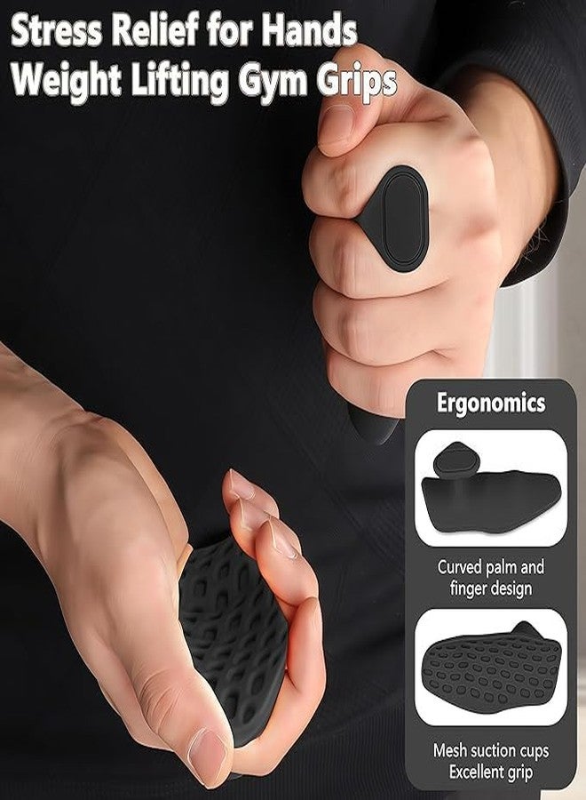 GONIPIMI Anti-Slip Workout Grips Silicone Hand Protector Gloves for Weight Lifting, Pull-Ups, Gym Training and Exercise, for Men and Women - Image 3