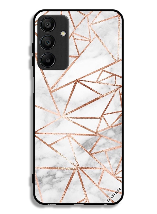 Covernex Samsung Galaxy A15 5G Protective Case Cover Marble Pattern Wallpaper - Image 1