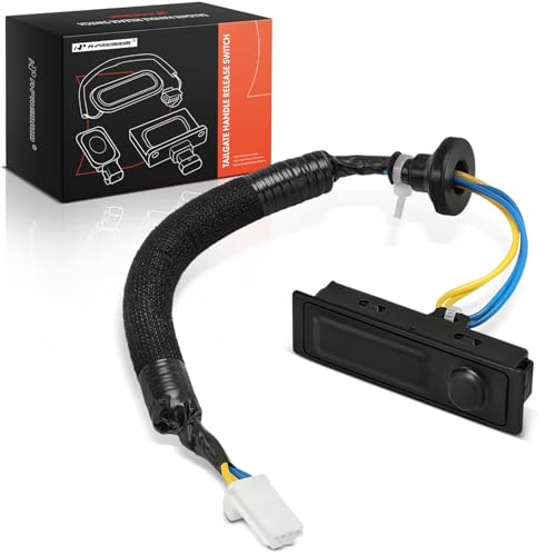 A-Premium مفتاح تحرير مقبض الباب الخلفي A-Premium متوافق مع نيسان باثفايندر 2013-2020، خارجي، عند الباب الخلفي - Image 1