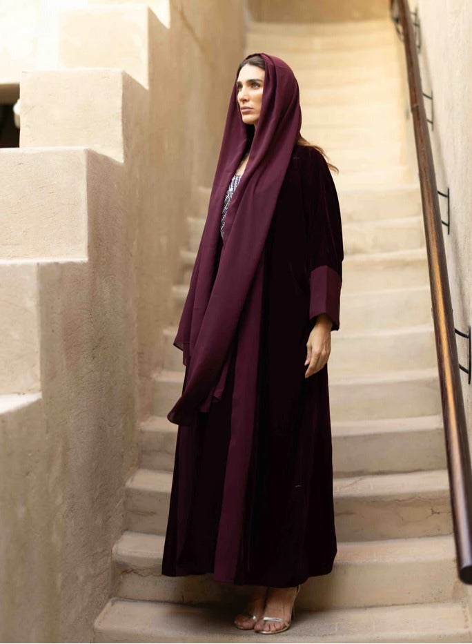 MAISON ARABELLE Alnoud Maroon - Image 2