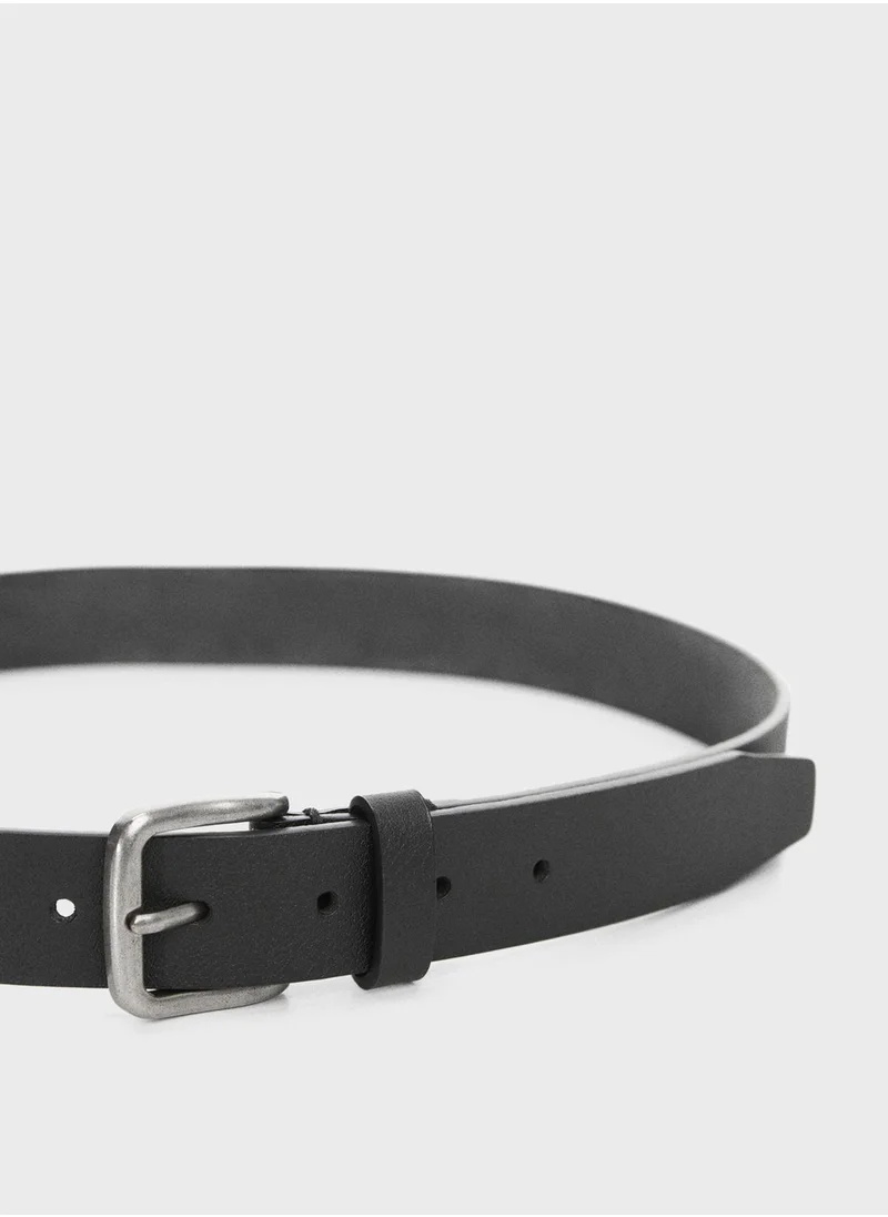 Mango Man Bolonia Allocated Hole Belt