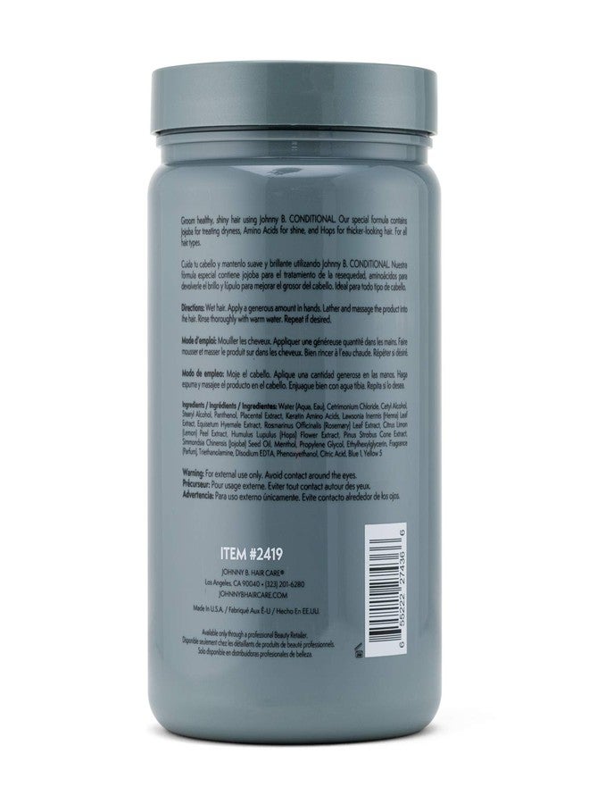 JOHNNY B. Conditional Conditioner 32 oz. - Image 2