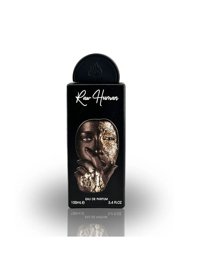 لطافة عطر راو هيومان أو دو بارفيوم 100 مل للرجال والنساء من لاتافا برايد - تميز وجاذبية لا مثيل لها - Image 3