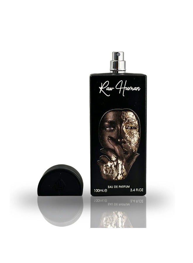 لطافة عطر راو هيومان أو دو بارفيوم 100 مل للرجال والنساء من لاتافا برايد - تميز وجاذبية لا مثيل لها - Image 4