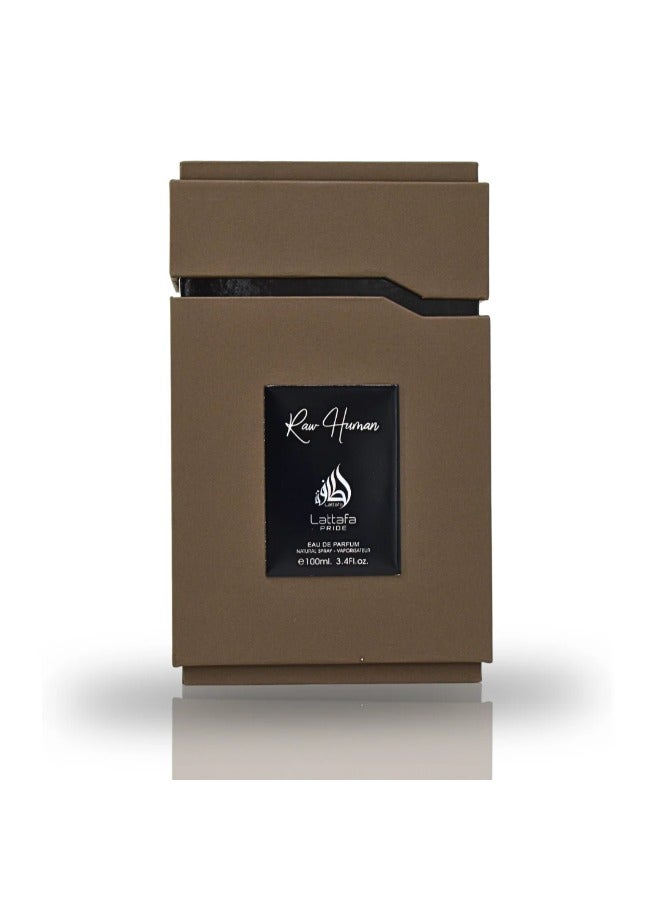 لطافة عطر راو هيومان أو دو بارفيوم 100 مل للرجال والنساء من لاتافا برايد - تميز وجاذبية لا مثيل لها - Image 5