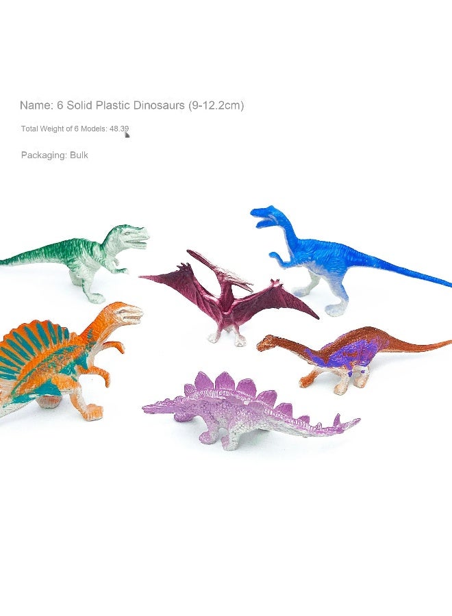 NIBEMINENT Solid Plastic Simulation Dinosaur Model
