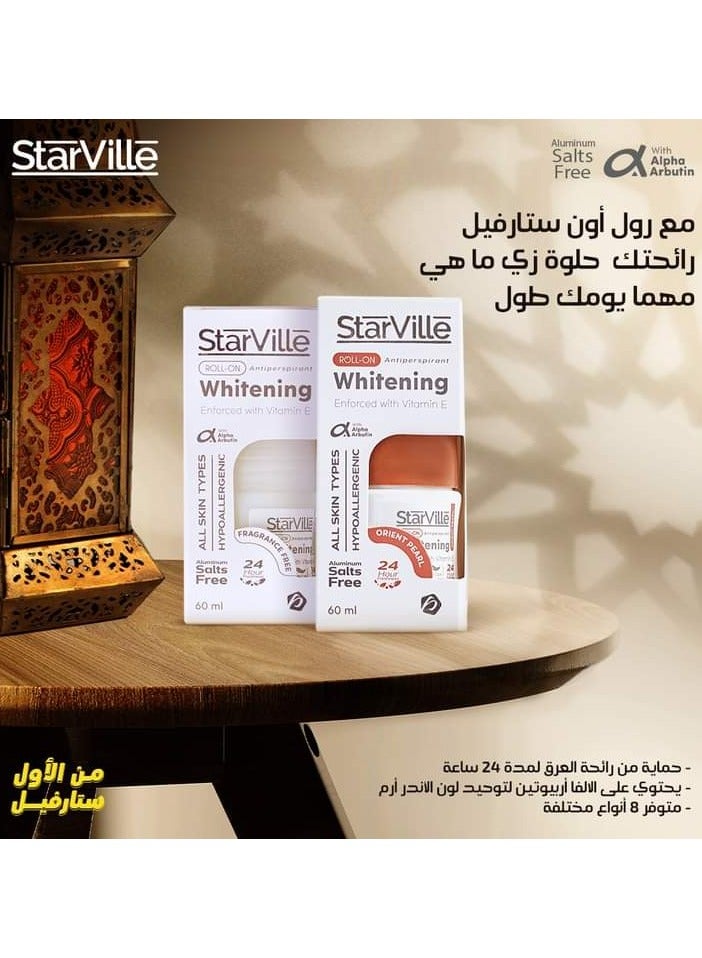 starville Starville Roll On Whitening Fragrance Free - 60 ml  - Image 5