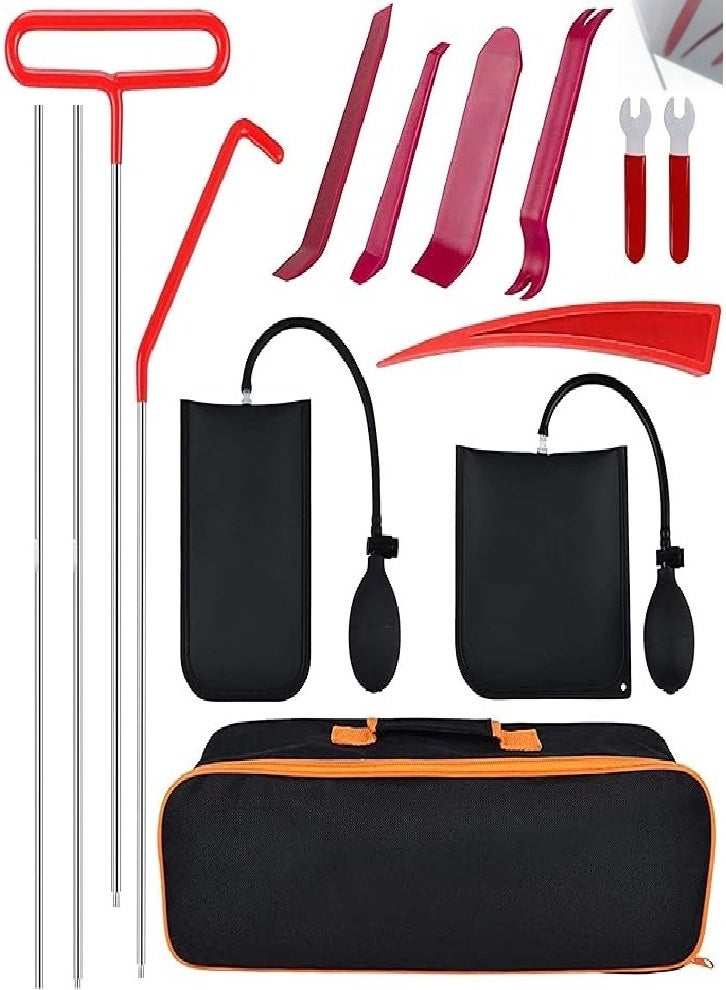 Auto Tools 4S Store General Repair Stainless Steel Combination Set, Puller, 68-inch Solid Steel Rod, Fifth Round Pin Puller - J-shaped Hook - Image 1