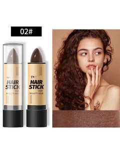 Hair Dye Pen, Instant Gray Root Coverage Temporary Hair Color Cream, Disposable Hair Color Touch Up Stick, Long Lasting Fast Hair Dye To Cover Hair Roots White Hair, (Brown)