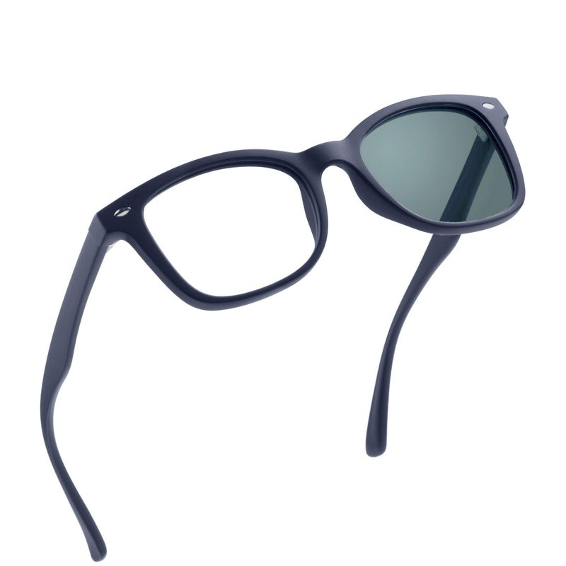YEIN Blue Light Blocking Glasses Photochromic Gray Sunglasses Anti Eyestrain Computer Reading Glasses TV Glasses for WomenMen - Image 3