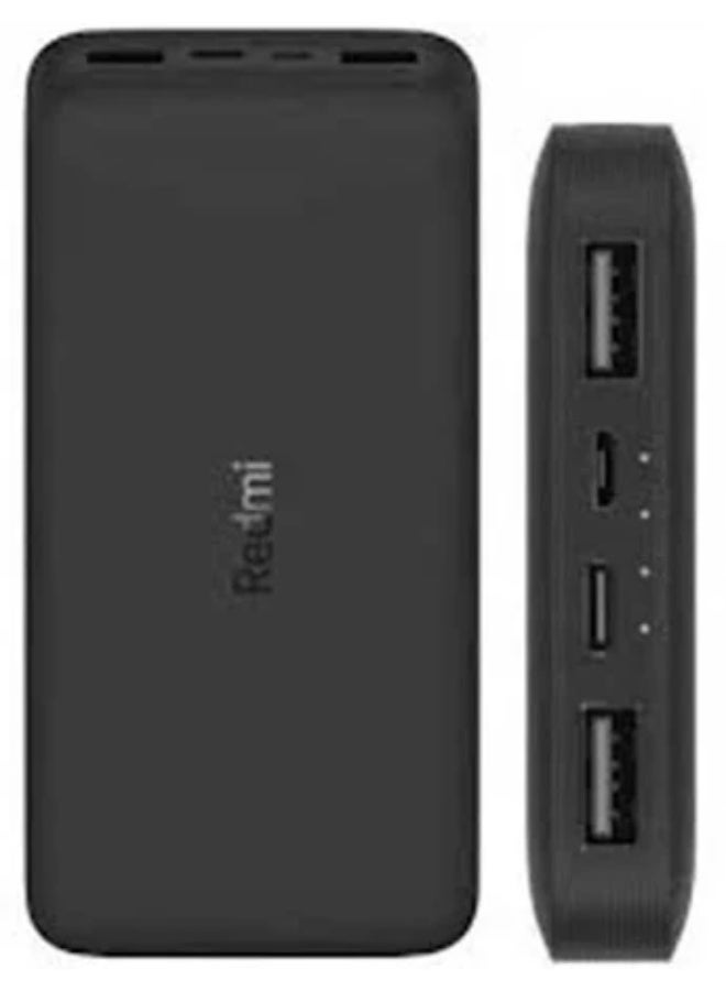 Xiaomi 20000mAh High-Speed Charging Technology Powerbank 18 watt Black black - Image 2