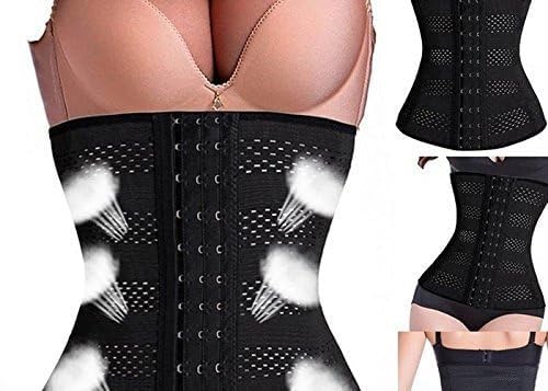 REWOF Shapewear for Women & Girls – Seamless Hook Tummy Belt Body Shaper | Free Size Slimming Waist Trainer for 32-38 Inch Waist | Comfortable & Supportive Belly Control Corset (Pack of 1) Black - Image 4