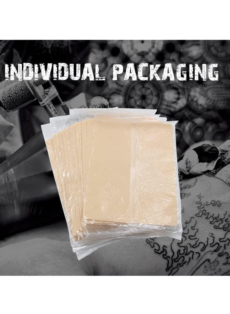 سيلكفكس 10 قطع فارغة وشم ممارسة الجلد - مزدوج الجانب 8x6in Microblading الحاجب مجموعة للمبتدئين والفنانين ذوي الخبرة - Image 5