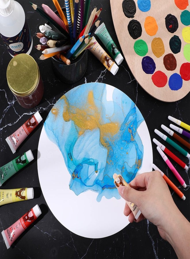 TaoBary ورق مائي دائري TaoBary 60 عبوة 250 جرام مضغوط بارد 4 بوصة مثالي لمعظم الوسائط الرطبة والجافة، مثالي للمبتدئين والفنانين والمتخصصين - Image 4