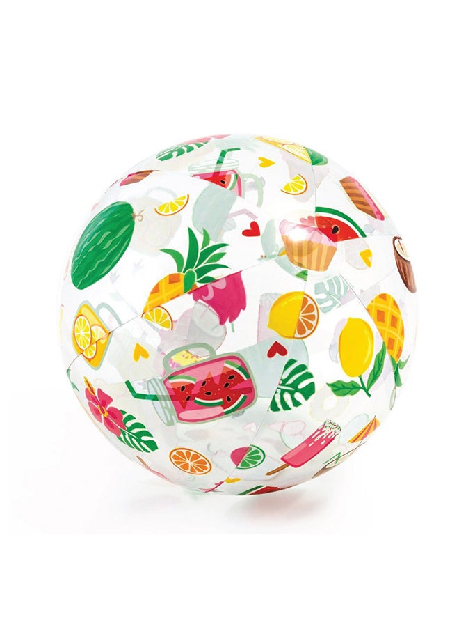 INTEX Lively Print Beach Ball Assorted - Image 2