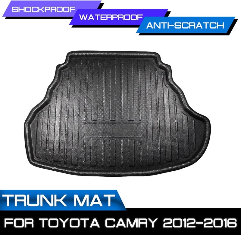 Yurefax Waterproof Trunk Mat for Toyota Camry 2012-2016 - Image 4