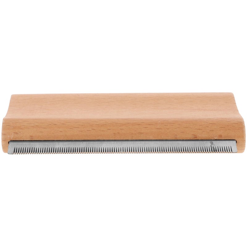 Large 12 5cm Wooden Deshedding Brush For Livestock Cattle Grooming And Cleaning Tool - Image 2