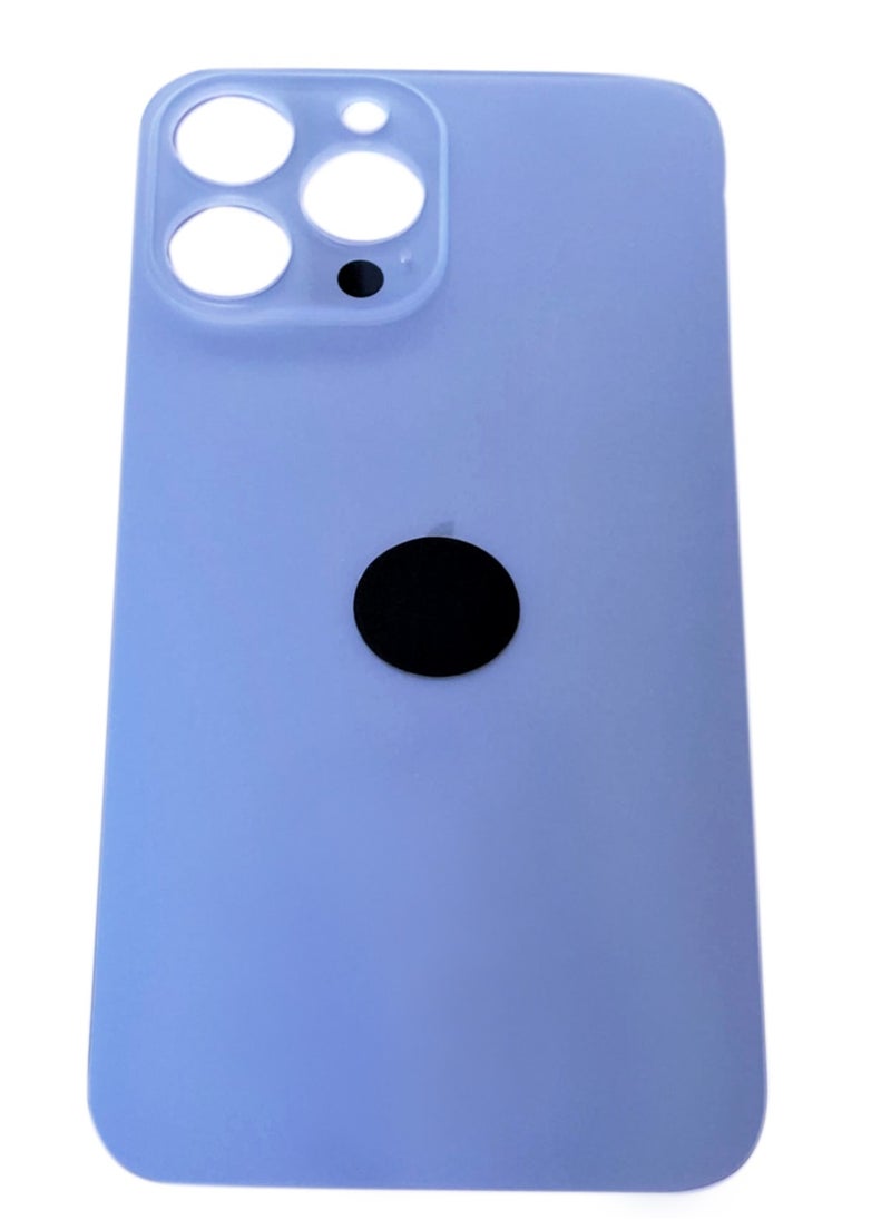 Generic - iPhone 13 Promax replacement glass back, blue color - Image 1