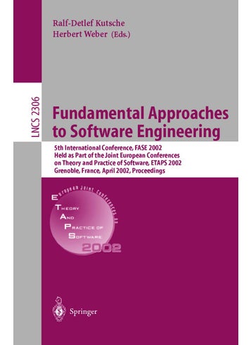 Fundamental Approaches to Software Engineering: 5th International Conference, Fase 2002, Held as P - pzsku/Z4D5F9F161CB1D9B74A27Z/45/1749041388/b09566fb-f4ab-468c-8e77-0878b0490afb