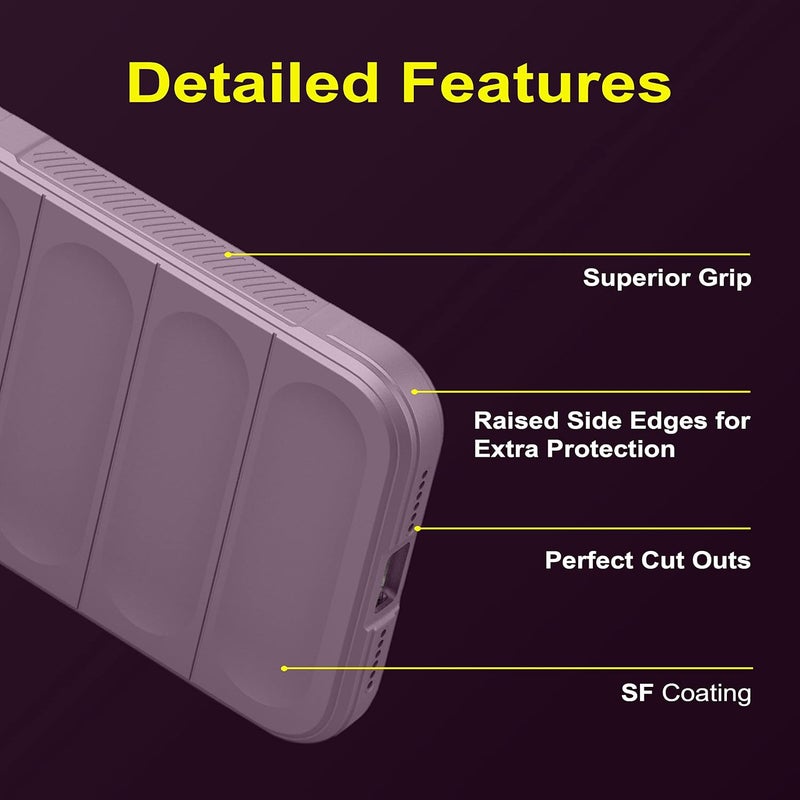 ZAPCASE غطاء خلفي لجهاز آيفون 11 | متوافق مع غطاء آيفون 11 الخلفي | غطاء سحري من السيليكون السائل مع حماية الكاميرا | لافندر - Image 2