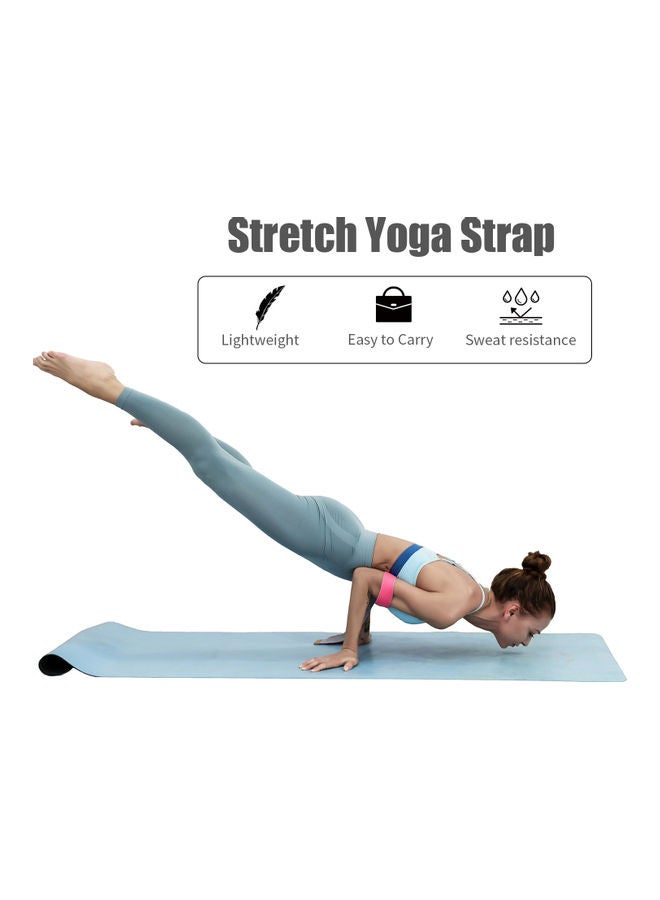 NIBEMINENT Stretch Yoga Exercise Strap Band 13 x 3.5 8cm  - Image 4