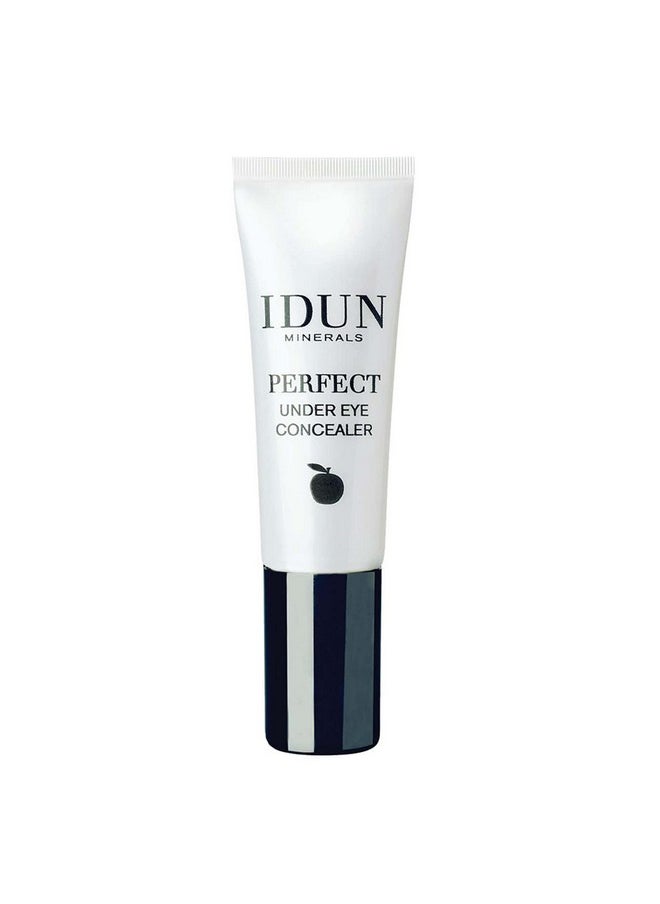 IDUN MINERALS Perfect Under Eye Concealer High Coverage Creamy Formula Easily Hides Imperfections Weightless Applies Evenly And Smoothly Safe For Sensitive Eyes Extra Light 0.2 Oz  - Image 2