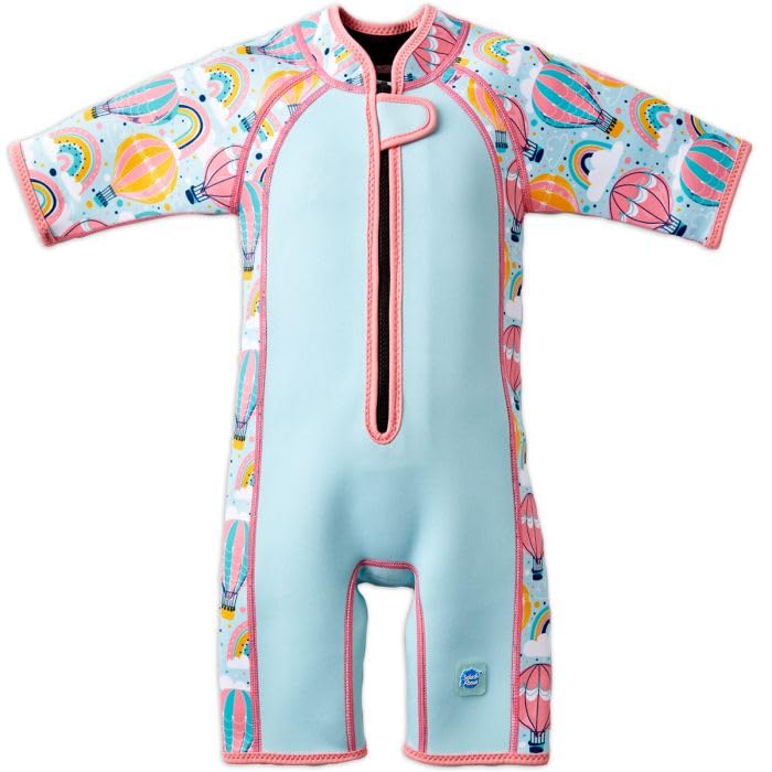 Splash About Shorty Wetsuit, Up and Away (Pink), 4-6 Years - Image 4