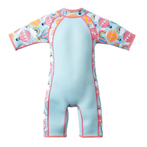 Splash About Shorty Wetsuit, Up and Away (Pink), 4-6 Years - Image 2