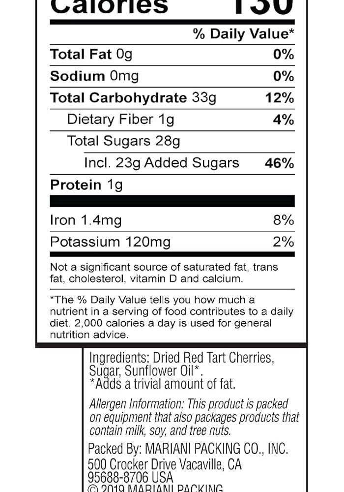 Mariani Dried Cherries - Pack of 4 - Image 3