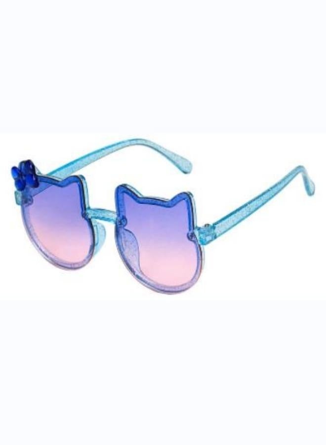 Kids Sunglasses Cute Cat Shaped Child Sunglasses Polarized Sunglasses UV Protection for Kids - Image 2