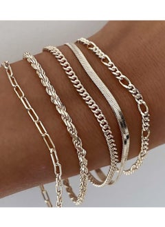 Mark Fairwhale Fashionable High-end Light Luxury Four Petal Flower Bracelet 