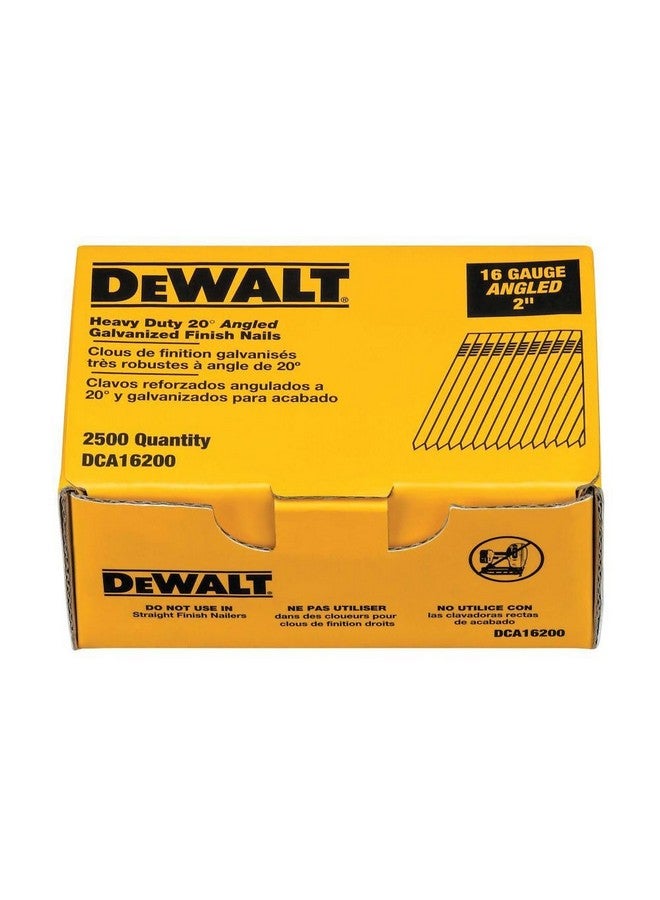 DEWALT DeWalt DCA16200 2" Heavy Duty 20-Degree Angled Galvanized Finish Nails - Image 1