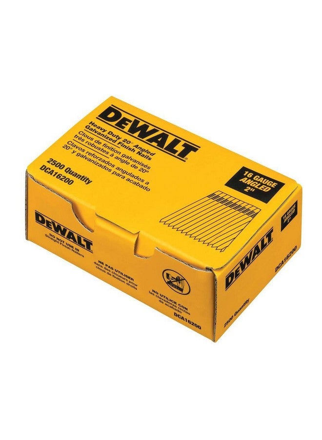 DEWALT DeWalt DCA16200 2" Heavy Duty 20-Degree Angled Galvanized Finish Nails - Image 2