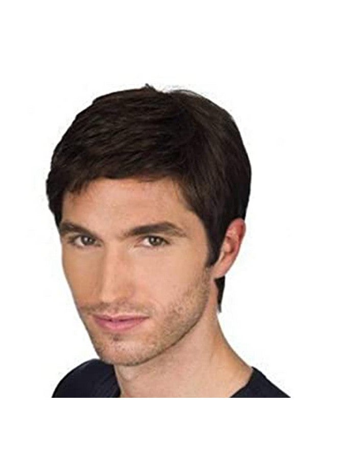 FCHW-wig Fchw Wig Men Wigs Short Hair Wigs For Men Short Hair Men Wig Male Wigs Boy'S Wig Male Wigs Synthetic Hair Men'S Wig Short Synthetic Hair Wigs For Men Short 2 Inch Male Wig 18Jf001061 - Image 1