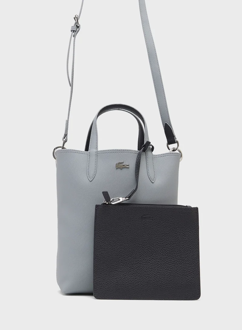 LACOSTE Anna Tote Bag With Clutch