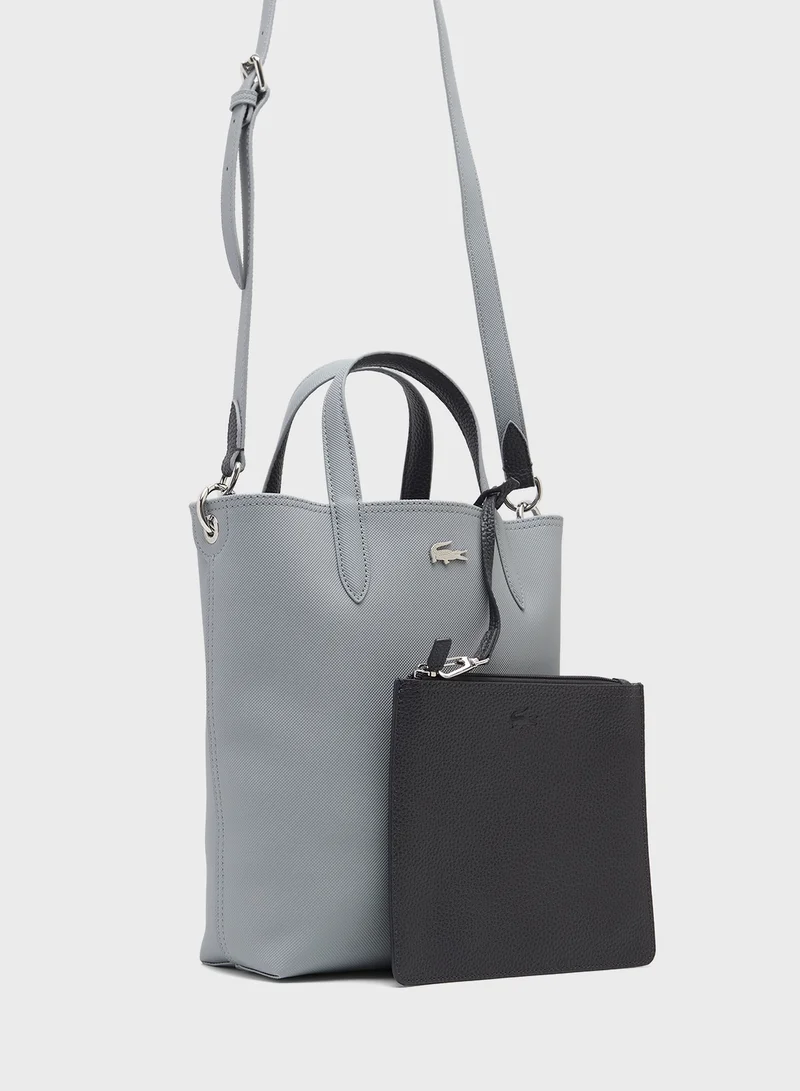 LACOSTE Anna Tote Bag With Clutch
